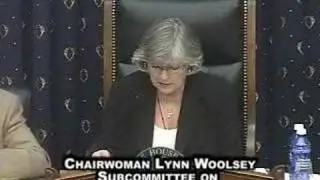 Whistleblower Protection Hearing: Chairwoman Lynn Woolsey