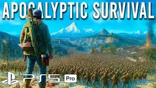 Days Gone Remastered | Horde Killing Is Pure Chaos | PS5 Pro 4K | Zombie Survival