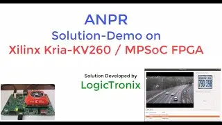 Logictronix ANPR -Smart Parking Demo with Xilinx Kria-KV260
