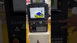 SAM AUTOMATION TEAM demonstrating demo at  SOLIDCAM booth at IMTEX BENGULURU @solidcamimachining