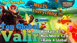 BURST & BURN! Gameplay Proplayer Valir by Vhanghe | MLBB