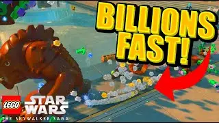 EARN BILLIONS OF STUDS FAST! Lego Star Wars The Skywalker Saga Stud Farm