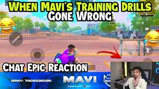 When Mavi's Training Drills Gone Wrong 😂😉 | #Mavi#bgmi