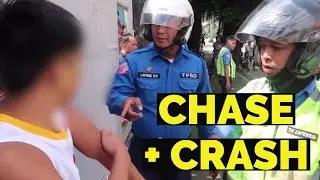 MMDA Motorcycle Chase (Subtitles)