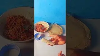 HOW TO FOLD SPRING ROLL #shorts #youtubeshorts #baking