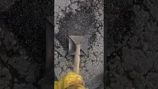 How to Repair a Pothole #shorts #short #asphalt