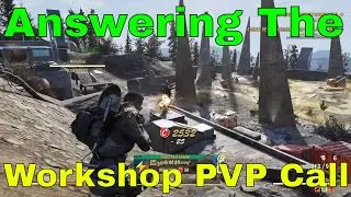 Answering the call at PVP Zones aka Workshops - Fallout 76 PVP