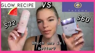 GLOW RECIPE 🍉 SPF 50 VS￼ TATCHA THE SILK SUNSCREEN SPF 50