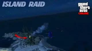 GTA Online 17th Video &ndash; Searching Animal Materials on Island & Delivering to Hangar by Helicopter