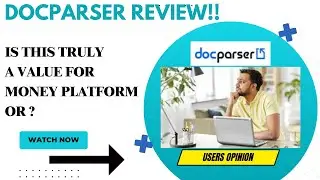 DOCPARSER  Review-Is This TRULY Worth Any Use Attempt At ALL ?See(WATCH&nbsp; Before use