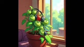 Lo Fi - midnightbandwidth - Chillmix - Cherry Green - Tomatoes in the Window #lofi #rap #study 