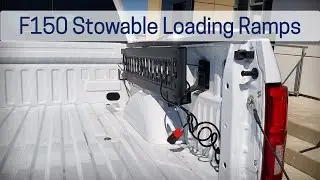 Stowable Loading Ramps for the 2020 Ford F150
