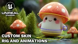 Как создать собственные скелеты и анимацию персонажей в Unreal Engine 5