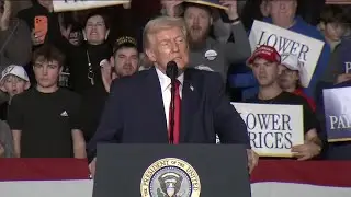 Trump asks crowd at Iowa event if he should run for president for a fourth time