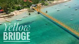 Yellow Bridge Nusa Lembongan Ceningan DJI Spark Drone Footage