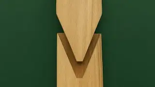 &ldquo;Impossible Wooden Joint! Watch These 3 Pieces Lock Together Perfectly 🔥🪵&rdquo;