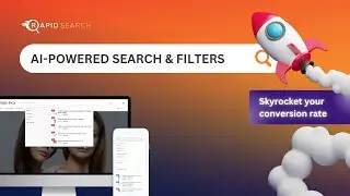 Optimize your store's search bar to double search conversion with Rapid Search