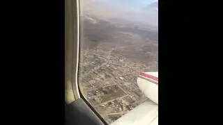 Landing amman marka international airport