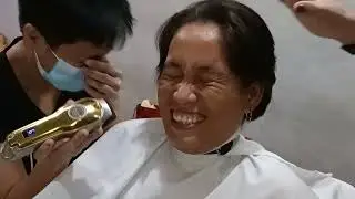 Yolly And Jana Mother and daugter buzzcut