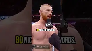 Bo Nickal gets HUMBLED 😅 #bonickal #mma #ufcfighter #fighters #mmafight #mmanews