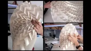 Miura Ori_skin Fabrication