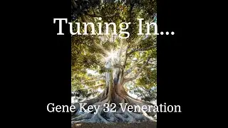 Tuning In...Gene Key 32 Failure to Preservation to Veneration