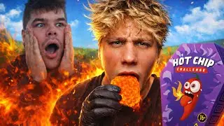 TOHLE JSME NEMĚLI J&Iacute;ST... 🥵🔥 (Hot Chip Challenge)