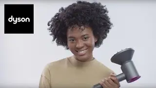 Фен Dyson Supersonic&trade;: 3 совета по укладке с помощью насадки-диффузора.