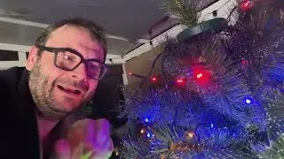 Christmas tree lighting, 8 light modes and timer Christmas tree light chain Unboxing & instructions