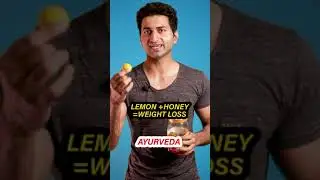 Lemon Honey Water for Weight Loss #shorts