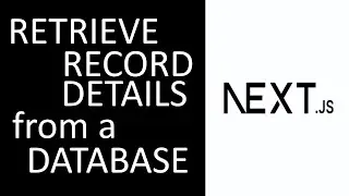 VIEW RECORD DETAILS FROM THE DATABASE THRU API PHP NEXT JS