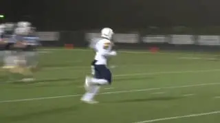 Bryce Watts takes a middle screen 58 yards for a TD