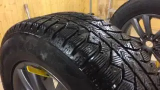 Состояние резины Bridgestone ice cruiser 7000 после 3-го сезона эксплуатации