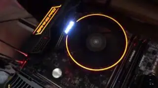 【虹色】 MSI X370 GAMING PRO CARBON　LEDイルミネーション