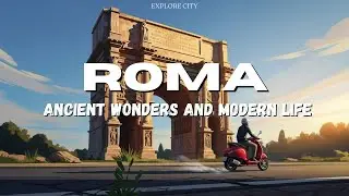 The Echoes of Rome: Ancient Wonders and Modern Life 4K