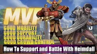 GAMEPLAY Heimdall MARVEL Super War | Support Tank or Fighter | Tutorial Heimdall Shield Blink Heal
