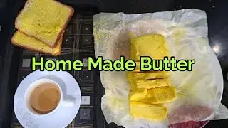 Homemade Butter Recipe | आसान घर का मक्खन | Fresh & Creamy Butter at Home