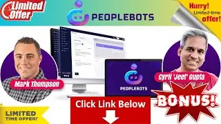 PeopleBots Demo - Review - OTO/Upsell - Bundle Deal - Coupon Code - Best Bonus