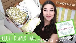 [CLOSED] Cloth Diaper Haul for Baby #3 + GIVEAWAY | Gender Neutral Team Green