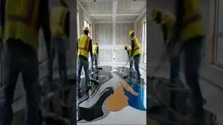 Stunning Epoxy Luxury Dining Area Floor #home #renovation #interiordesign #epoxy #homedesign