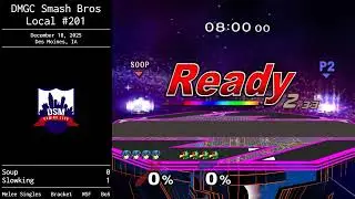 Soup vs Slowking &ndash; DMGC Smash Bros Local #201 &ndash; Winners Semi&ndash;Final
