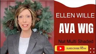ELLEN WILLE AVA WIG REVIEW | NUT MULTI SHADED | STYLISH FACE FRAMING LAYERS