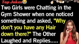 😂 A Gym Shower Confession That Will Leave You Laughing! #jokes