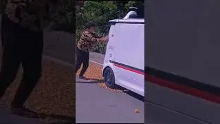 China invention AI delivery 🚚 Van#shorts #viral #china