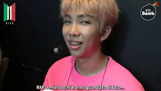 [SUB ITA] 180407 BANGTAN BOMB - BTS '고민보다 GO' stage with ARMY~perfect voice~ - BTS (방탄소년단)
