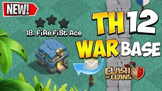 NEW TOWN HALL 12 WAR BASE 2021 | TH12 ANTI 3 STAR BASE WITH REPLAYS & COPY LINK! -CLASH OF CLANS
