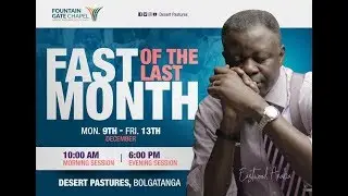 Watch Live Day 4 , Morning Session of the  FOTLM @ Desert Pastures Bolgatanga with Eastwood Anaba.