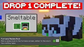 Mojang Confirmed Minecraft Game Drop 1 is COMPLETE...