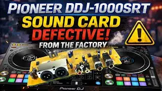 Pioneer DDJ 1000SRT Sound Card defective from the factory #pioneerdj
