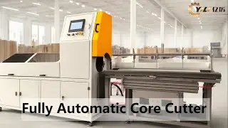 Fully Automatic Paper core cutting machine from YL slitter rewinder